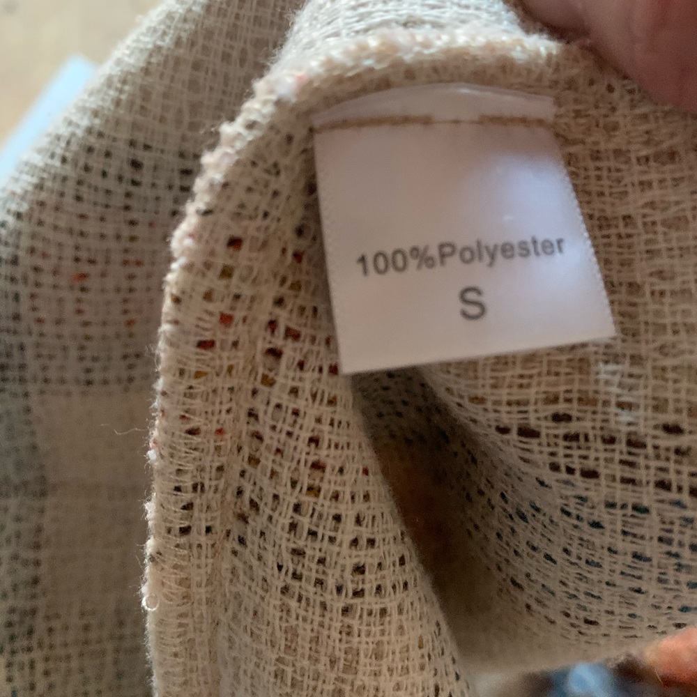 Blakeley Plaid Design Jacket Button Down, Thick A… - image 2